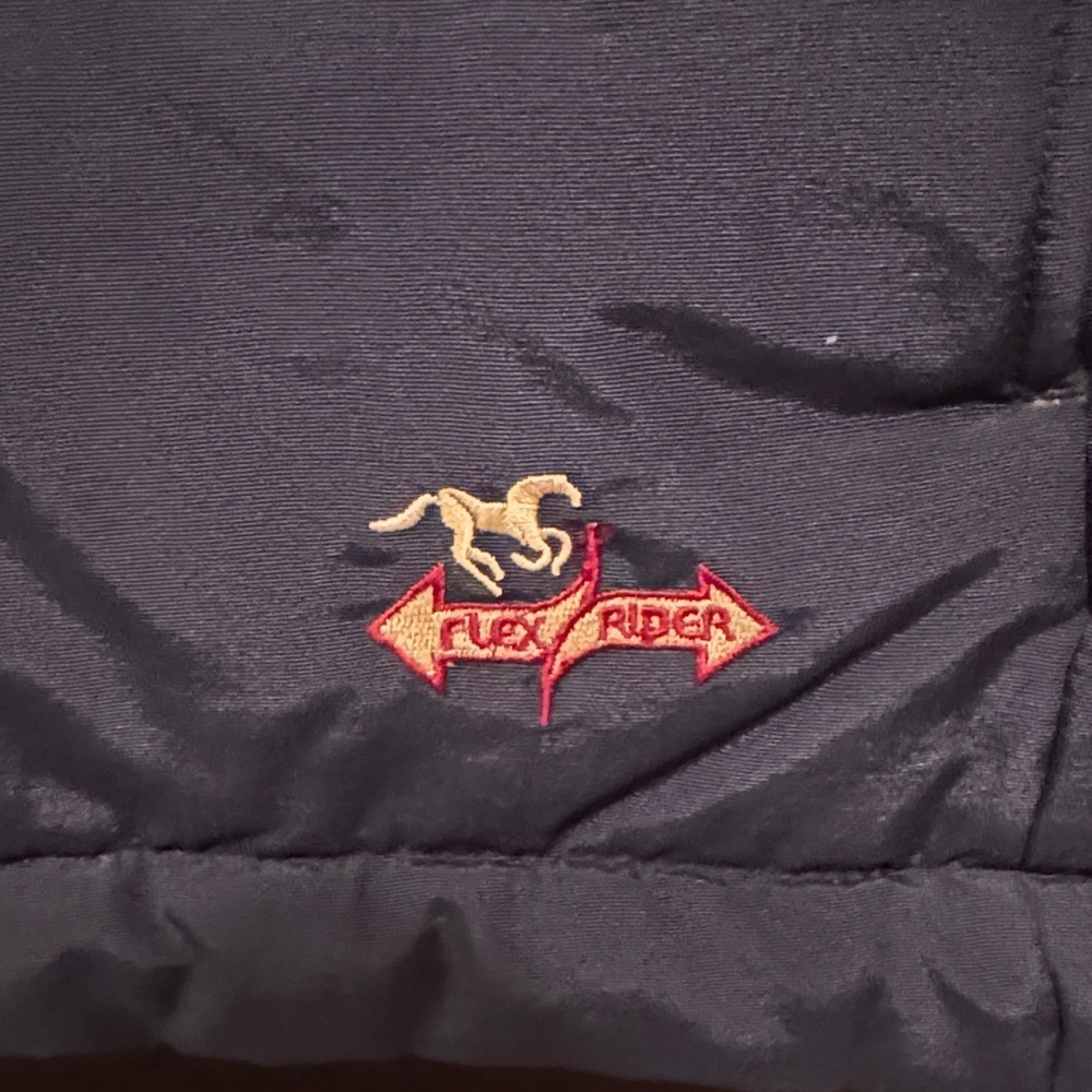 Flex Rider Navy Blue Women's Riding Puffer Vest Medium - Picture 2 of 6